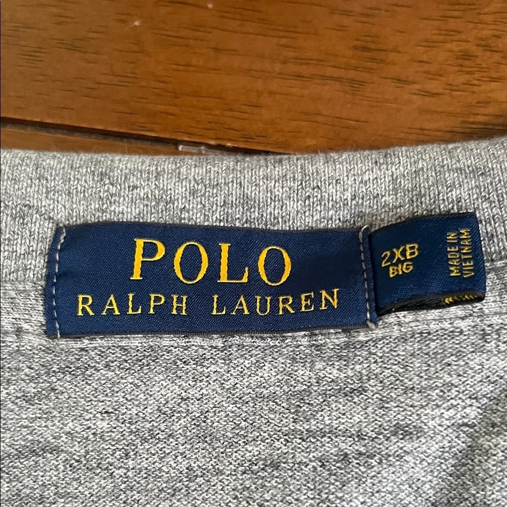 Polo by Ralph Lauren Men's Heather Gray Polo Shirt